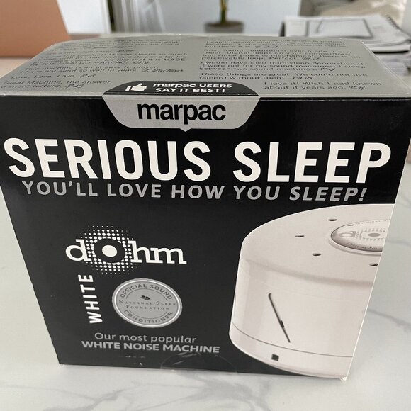 Marpac Serious Sleep Dohm White Noise Machine - New In Box - Picture 1 of 3